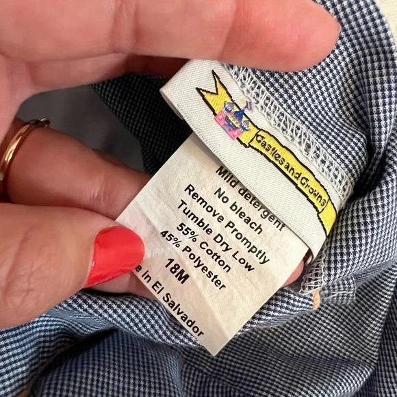 Smocked Robots and Rocket Ship Boys Top - Picture 5 of 5